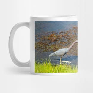 Little Blue Walking Slowly Mug